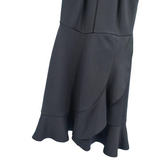 Speechless Midnite Navy Blue Layered Ruffle Fit Flare Dress Size XS - Picture 5 of 8